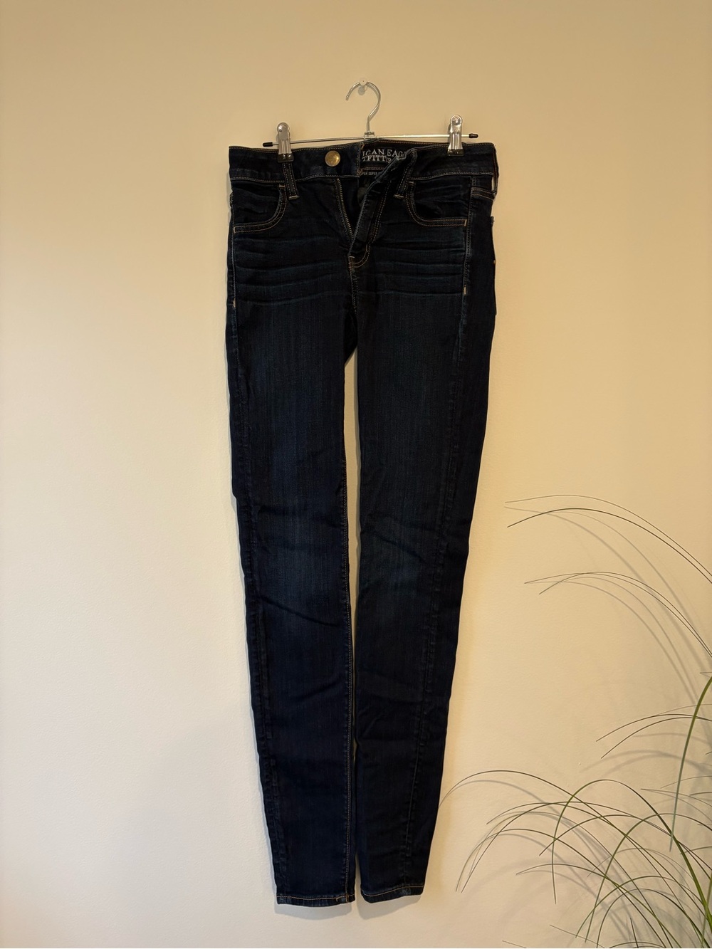American Eagle Outfitters Dark Indigo Skinny Jeans